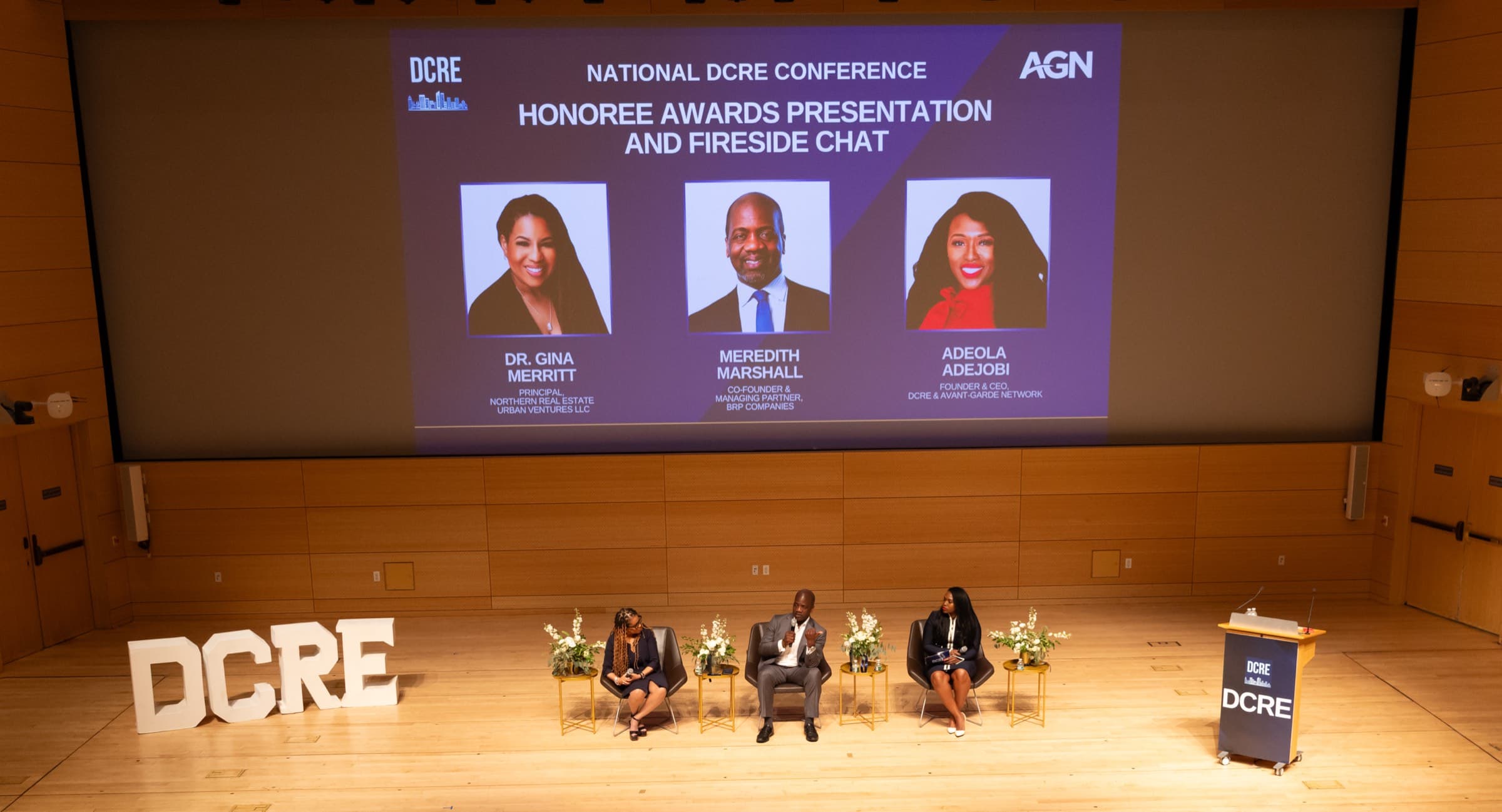 Honoree Awards Presentation — National DCRE Conference
