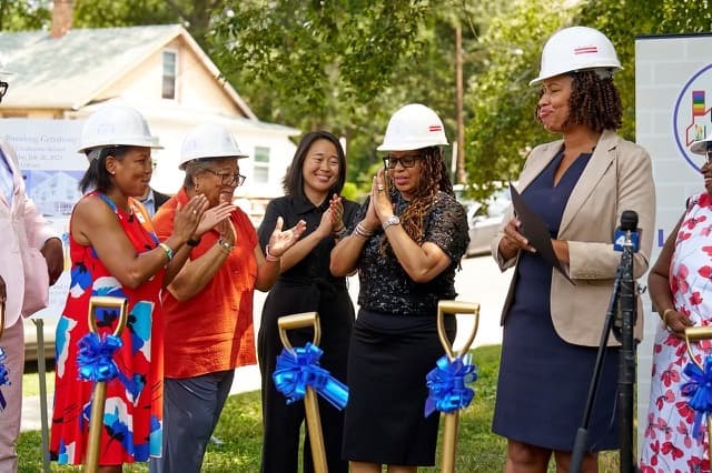 Mary's House groundbreaking — Washington, D.C.